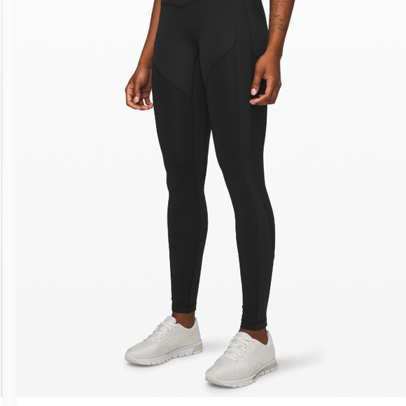Lululemon All The Right Place Black 28” - Picture 1 of 3